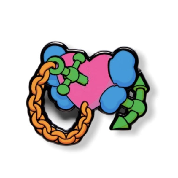 KAWS x NGV Permanent Love Pin, 2019