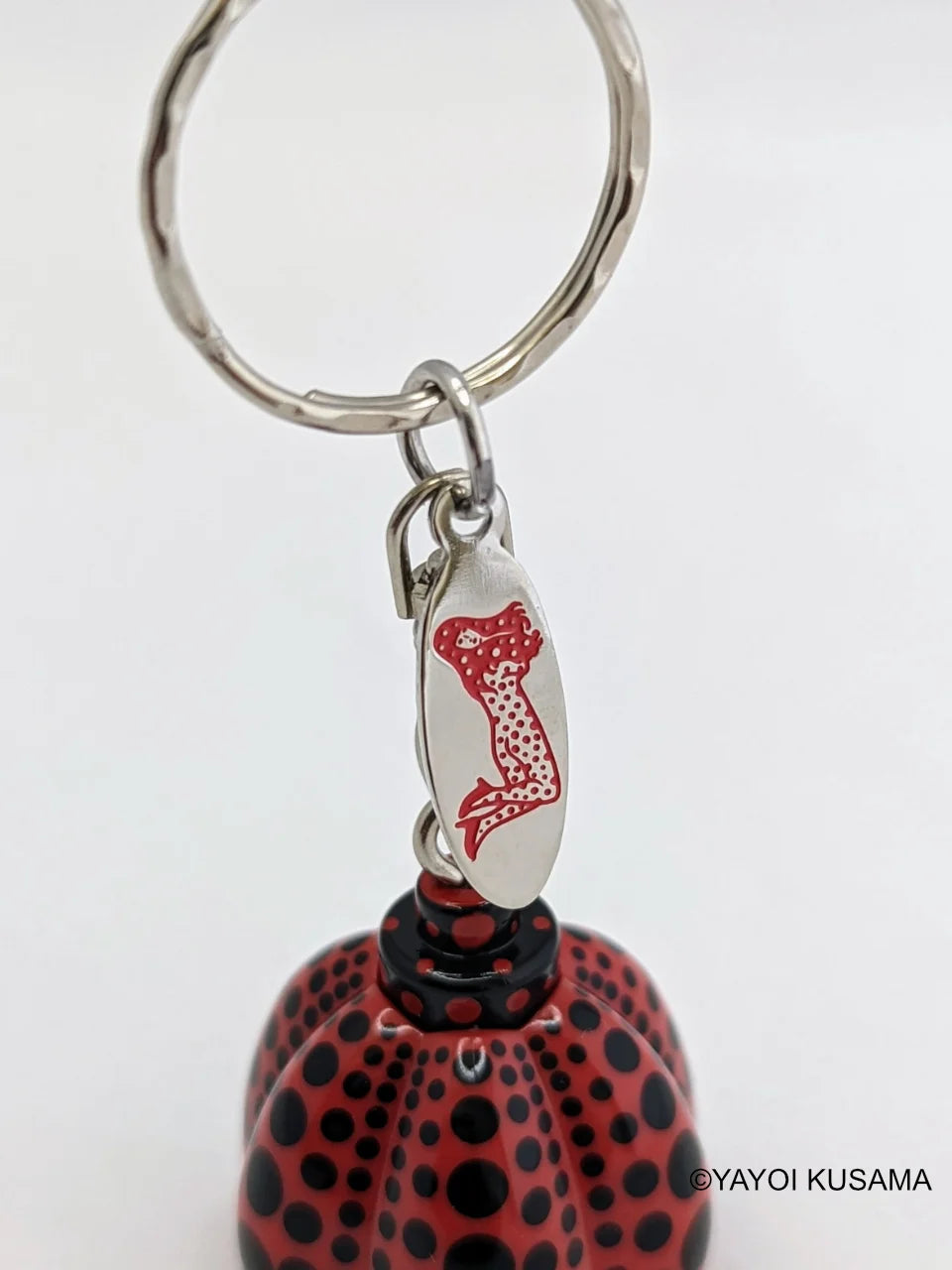 Yayoi Kusama - Pumpkin Charm Key Ring (Red)