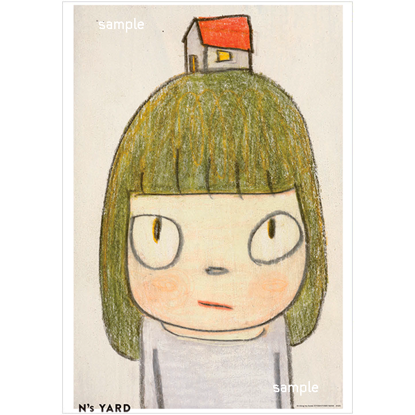 YOSHITOMO NARA - N's YARD Poster - Thinking My Home (B3 Size)