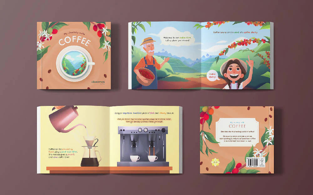 Chris&Kimberly “My Journey with Coffee”, Cinnamon Art Publishing, 2021