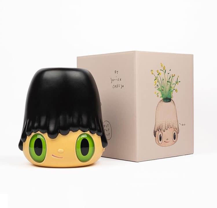 JAVIER CALLEJA - "Pop Top" Planter Pot and "Pot Pop Top" Flower Vase (Set of 2), 2020