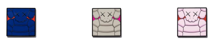 KAWS - Brooklyn Museum - WHAT PARTY Print Pin, 2021