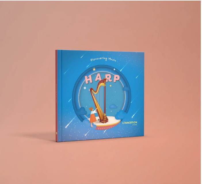Laura Peh, "Discovering Music Harp", Cinnamon Art Publishing 2021