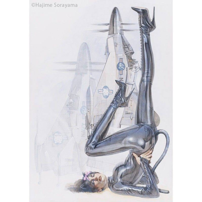HAJIME SORAYAMA - Untitled (Cat Girl)