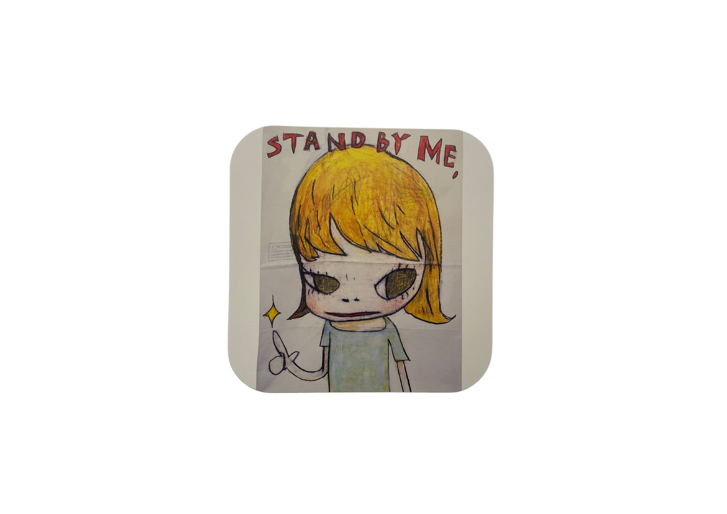 YOSHITOMO NARA - STAR Exhibition Postcard, 2021