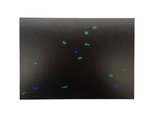 TATSUO MIYAJIMA - STAR Exhibition Postcard, 2021