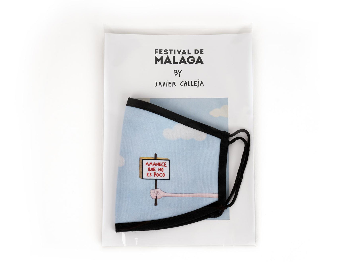 JAVIER CALLEJA - Reusable Adult Face Mask "Amanece que no es poco", 2020