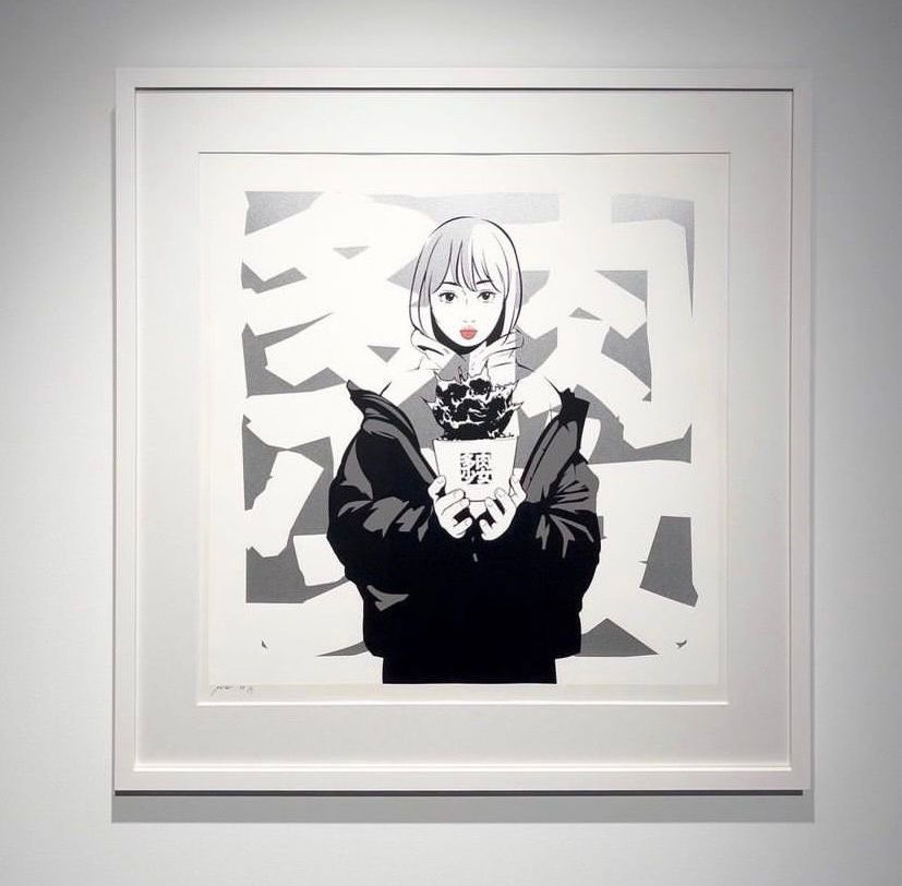 Backside Works -Succulents Girl - Silver, 2022