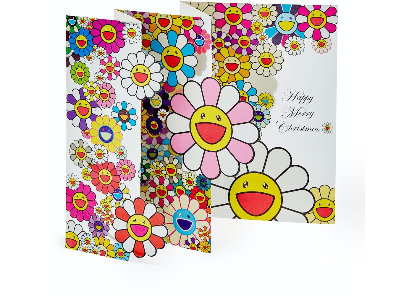 TAKASHI MURAKAMI - Christmas Flowers Holiday Cards, 2020