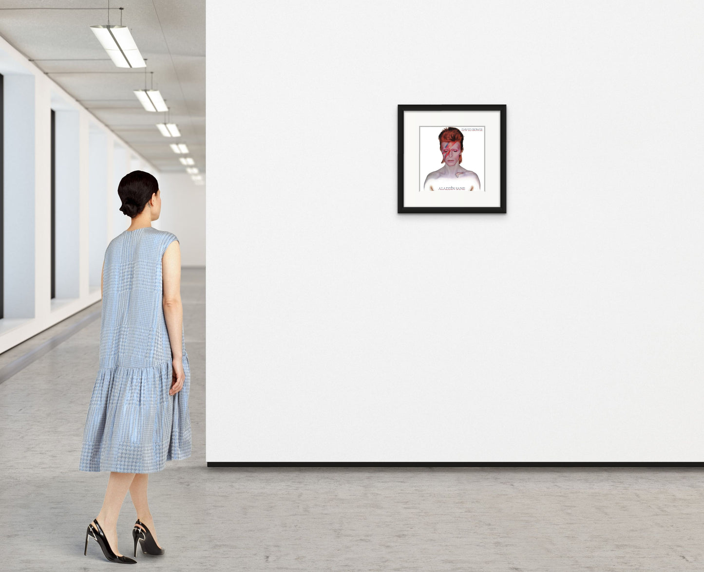 BRIAN DUFFY - David Bowie Aladdin Sane - Eyes Close (Framed), 1973