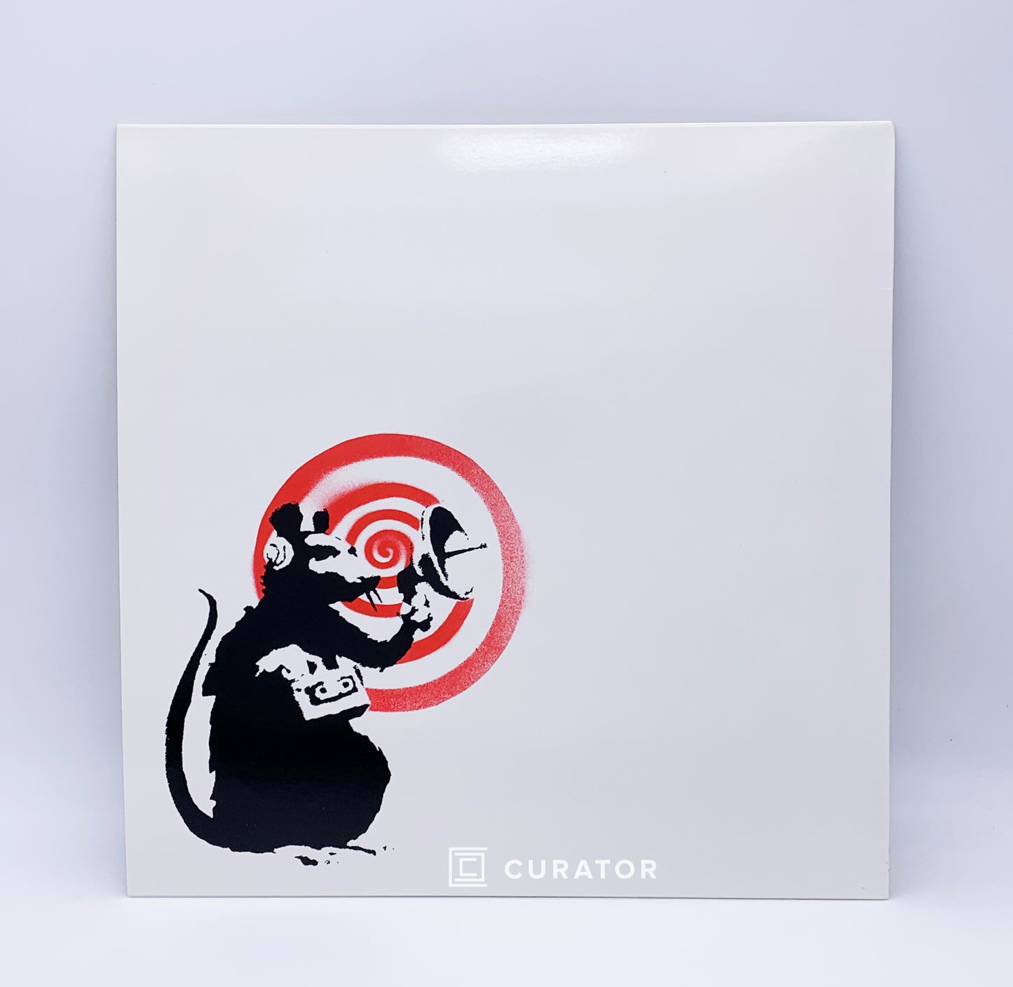 BANKSY - Dirty Funker - Future Radar Rat Vinyl Record (500 Edition, White Cover), 2008