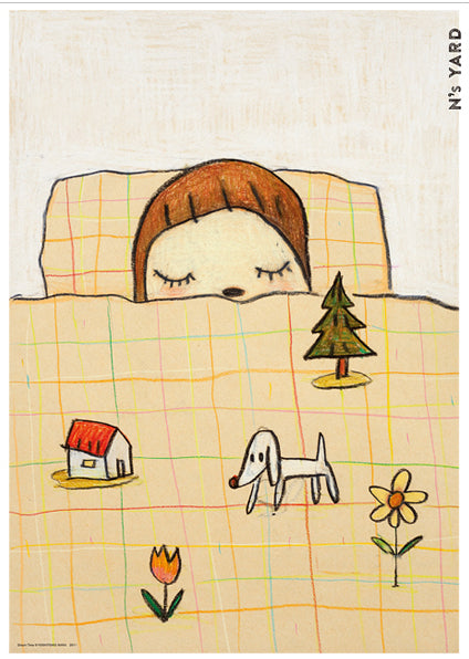 YOSHITOMO NARA - N's YARD Poster - Dream Time (B3 Size)