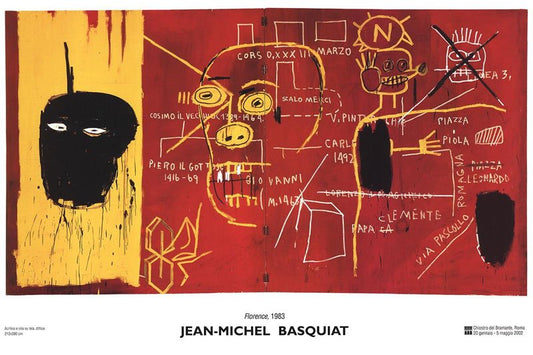 BASQUIAT - Florence (1983) Exhibition Poster, 2002