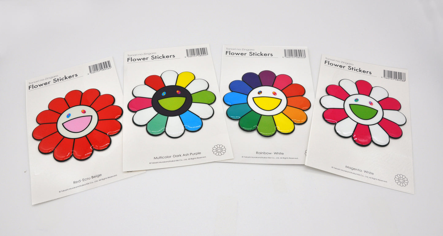 TAKASHI MURAKAMI - Bubblingly Flower Stickers