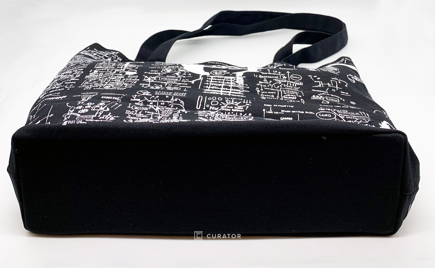 BASQUIAT - Gusseted Canvas Tote "Untitled (Return of the Central Figure)", 2019