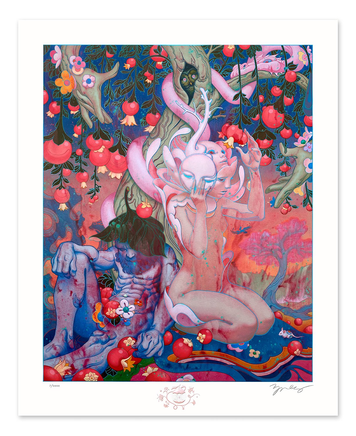 JAMES JEAN - Eden (Signed), 2020