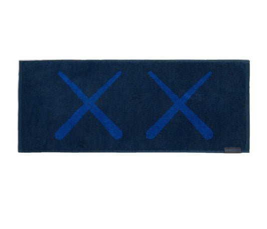 KAWS - HOLIDAY Korea Towel (Navy), 2018