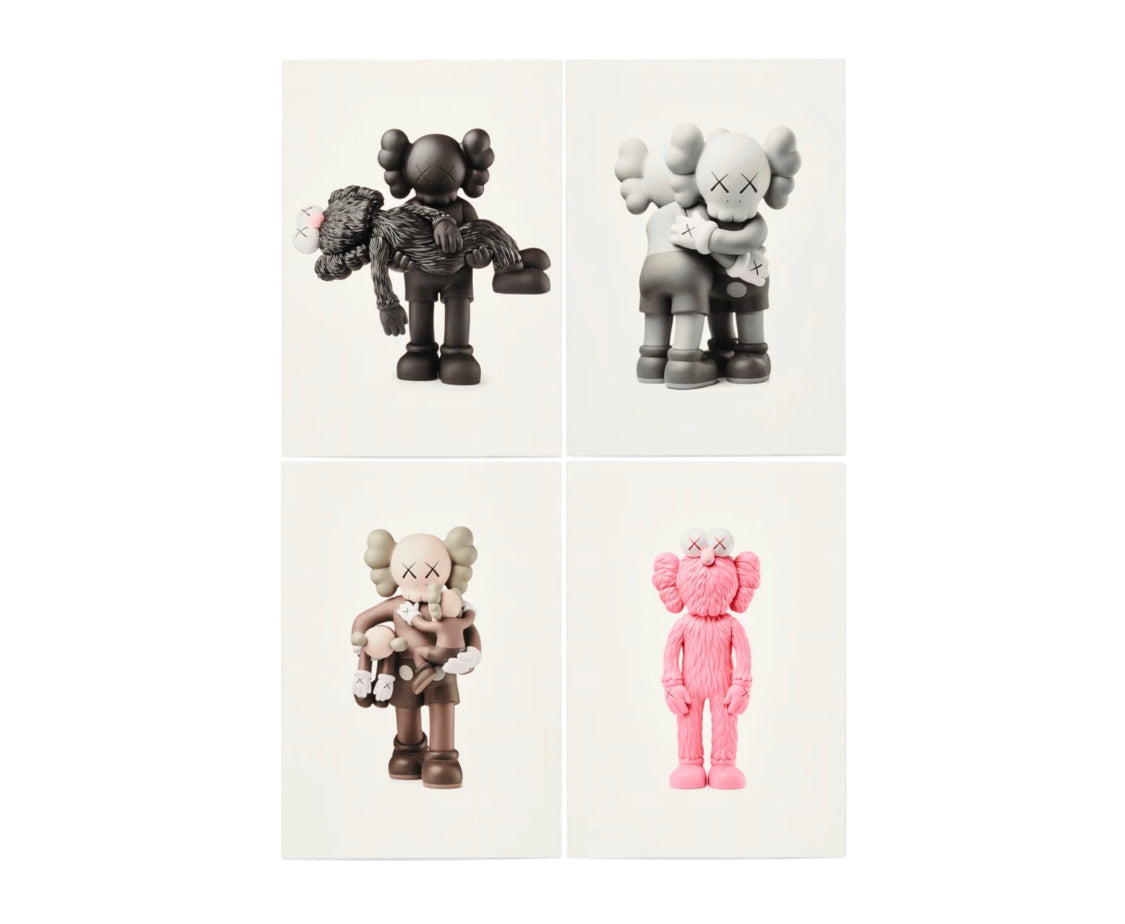KAWS x NGV Postcard (Vinyl Toys) (Set of 4), 2019