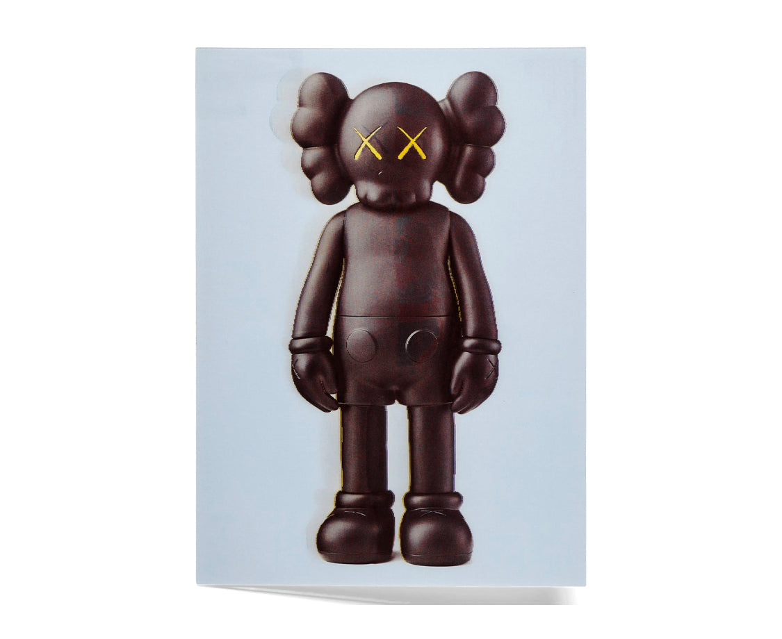 KAWS x NGV Lenticular Postcard (Black), 2019
