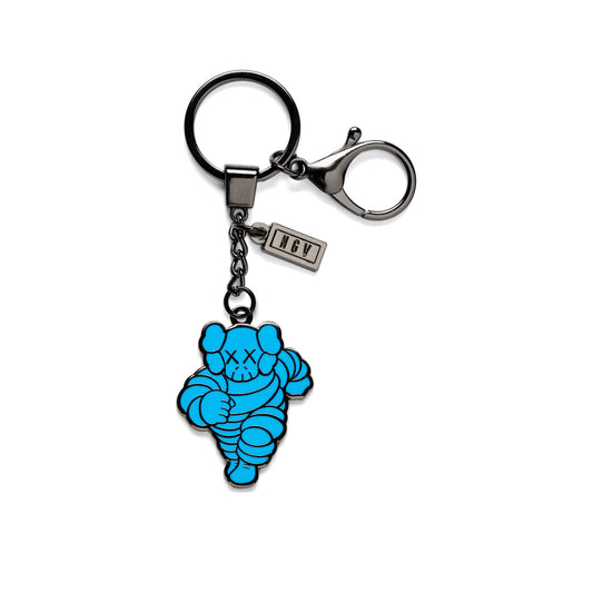 KAWS x NGV Chum Keychain (Blue, Pink, Yellow), 2019