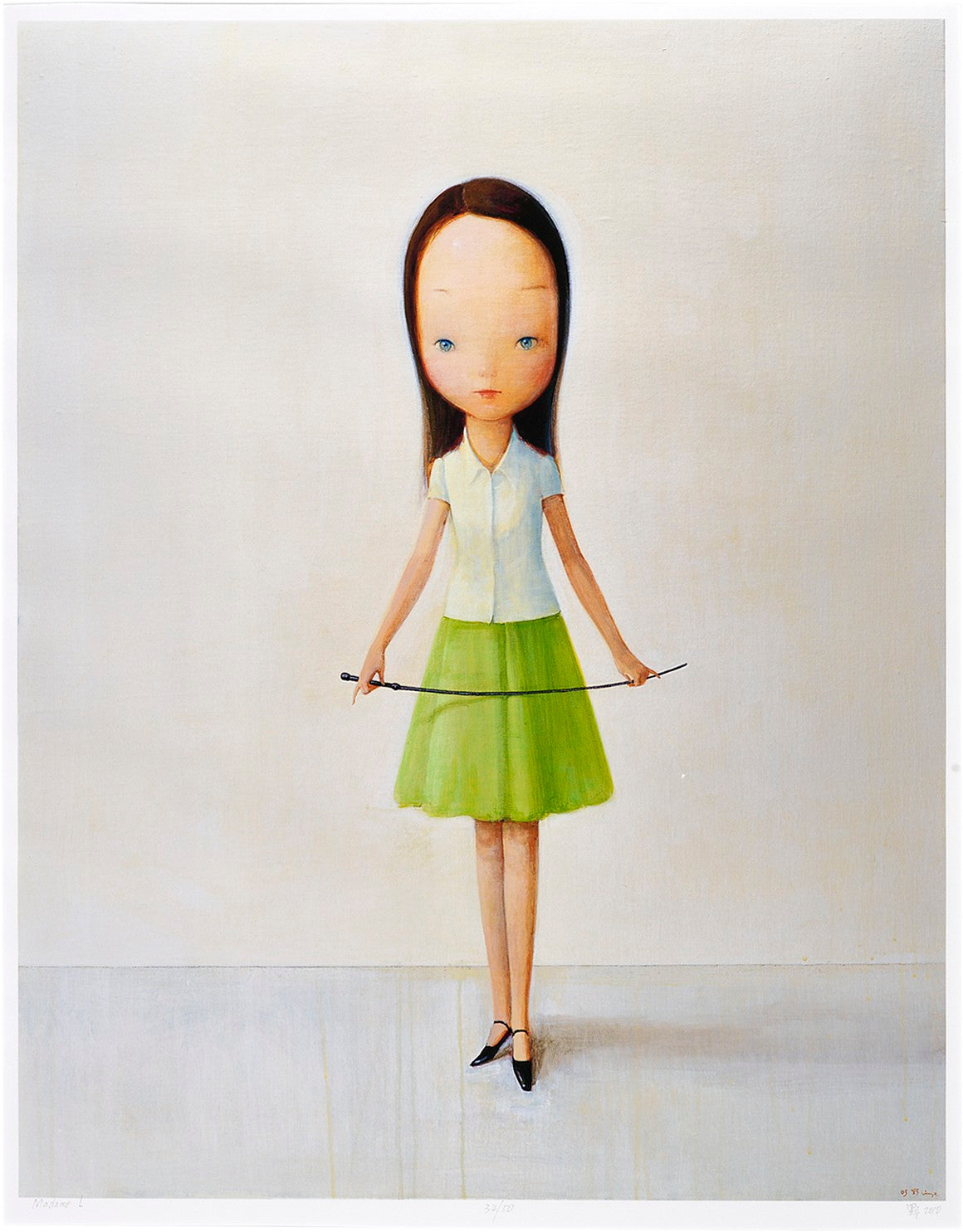 LIU YE - Madame L (Signed and Framed), 2010