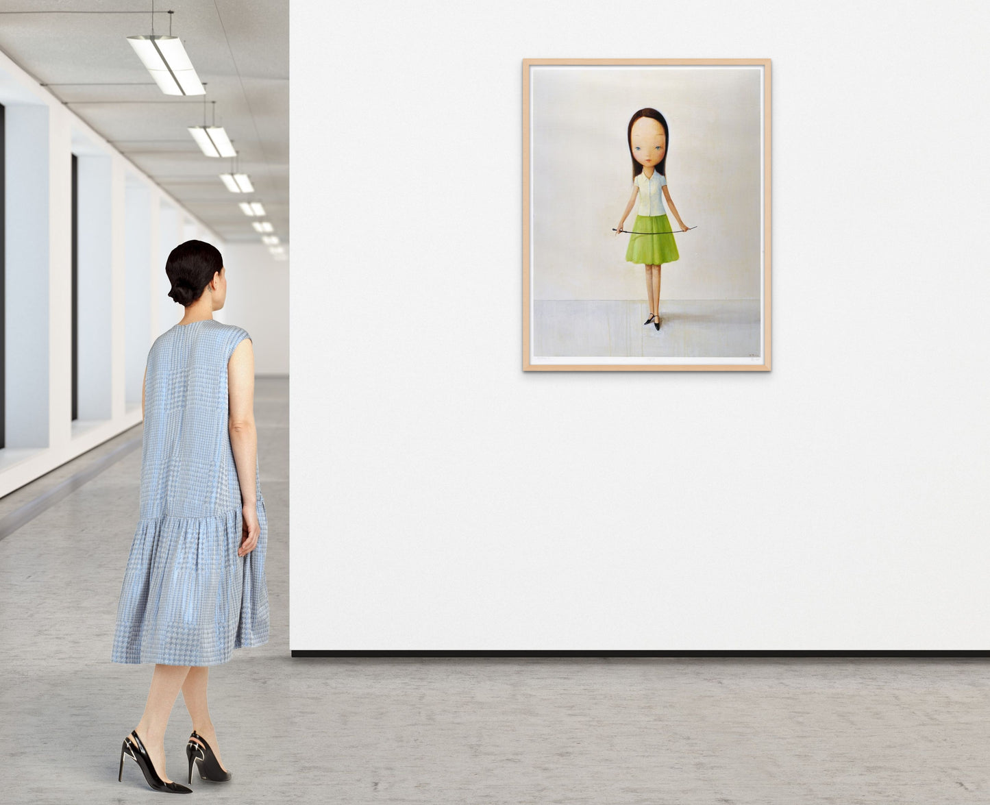 LIU YE - Madame L (Signed and Framed), 2010