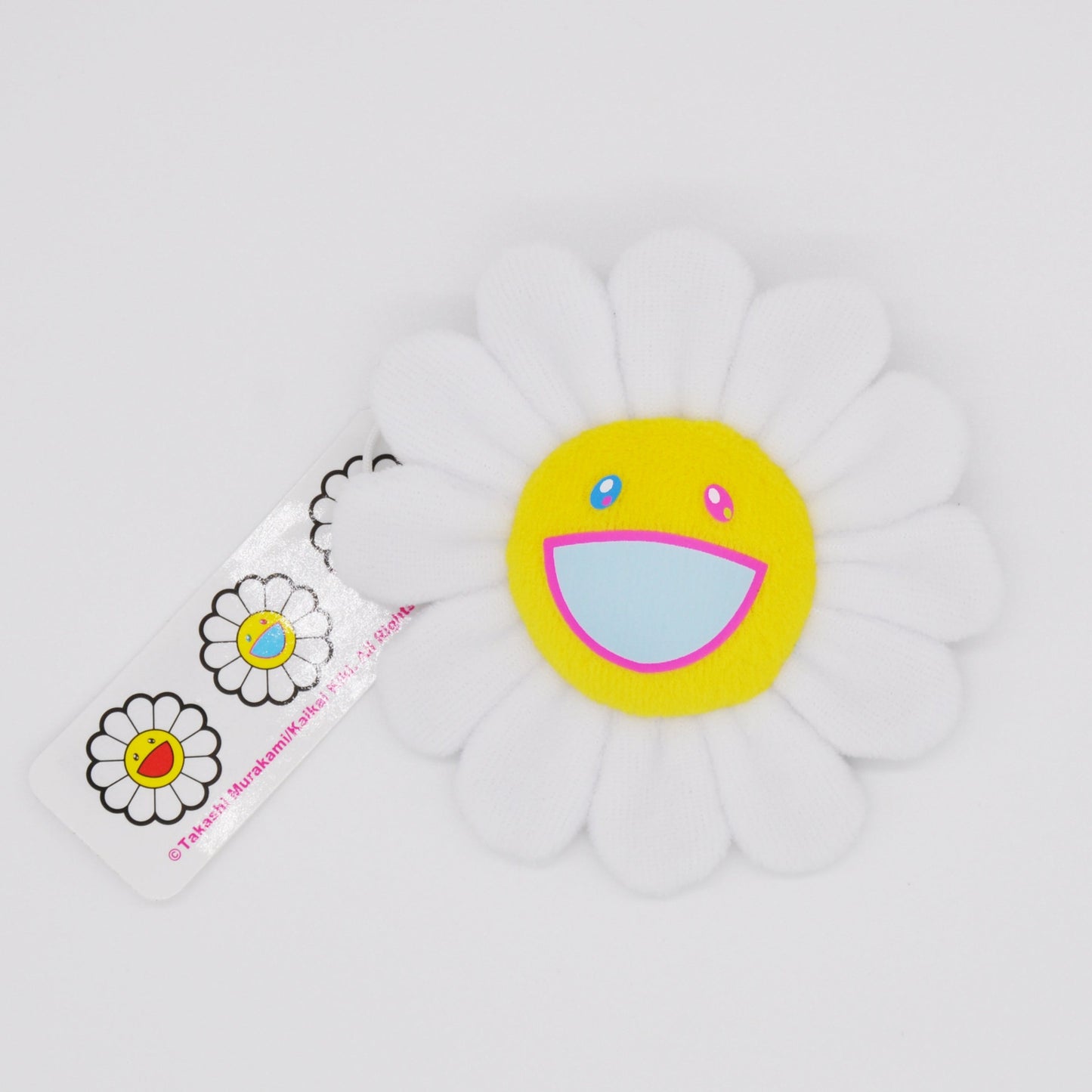 TAKASHI MURAKAMI - Flower Pin (White and Yellow)