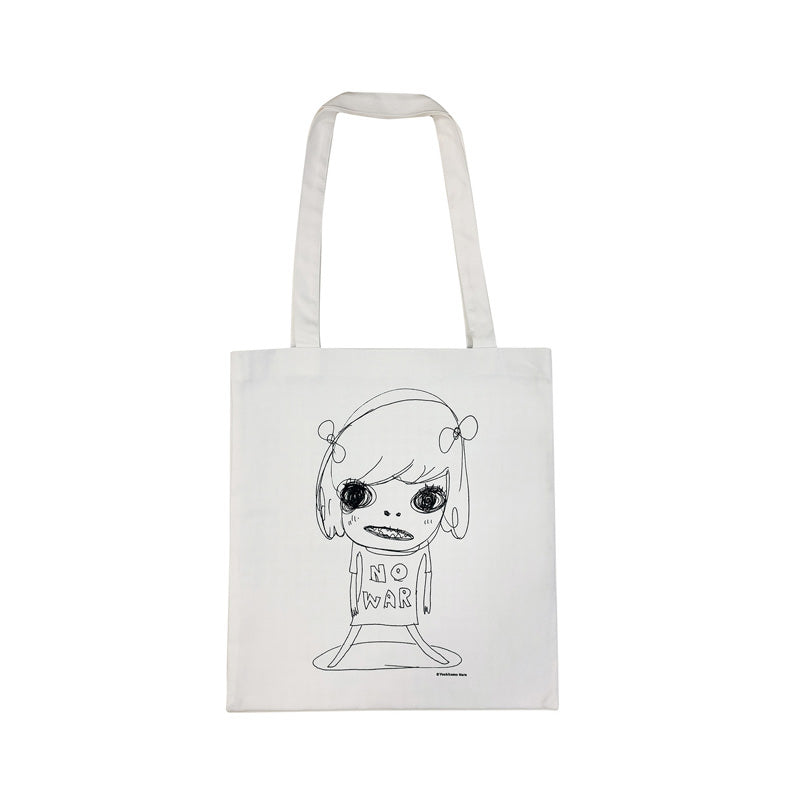 YOSHITOMO NARA - "NO WAR!" Tote Bag