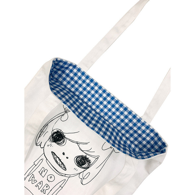 YOSHITOMO NARA - "NO WAR!" Tote Bag
