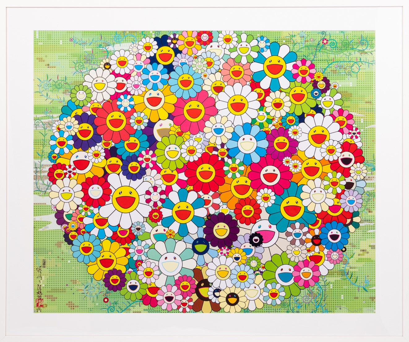 TAKASHI MURAKAMI - Open Your Hands Wide (300 Edition, Signed & Framed), 2010