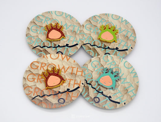 MOE NAKAMURA - "GROWTH" Pin, 2020