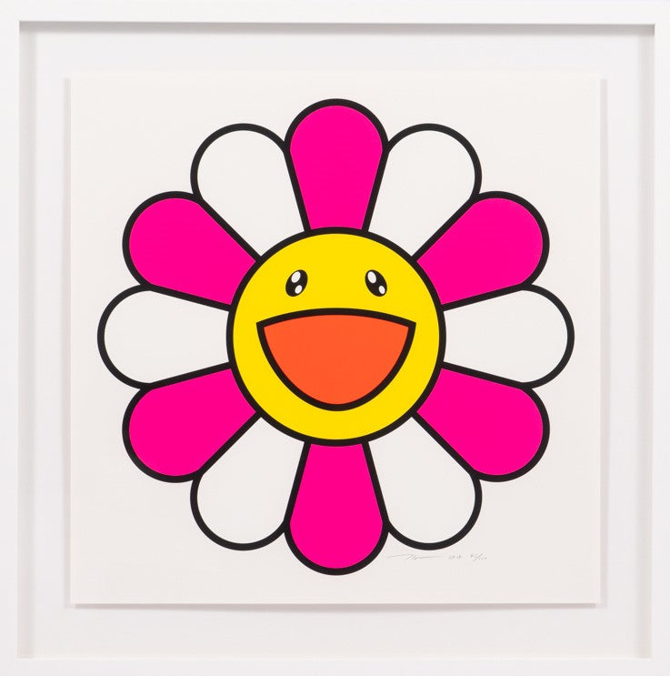 TAKASHI MURAKAMI - Pinky Chan (100 Edition, Signed and Framed), 2020