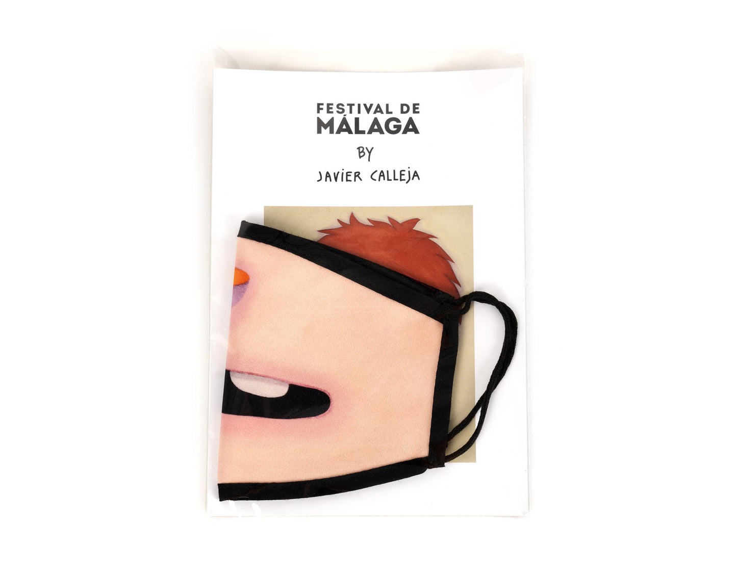 JAVIER CALLEJA - Reusable Adult Face Mask "Smile", 2020