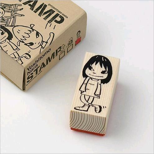 YOSHITOMO NARA - Stamp "Airplane"