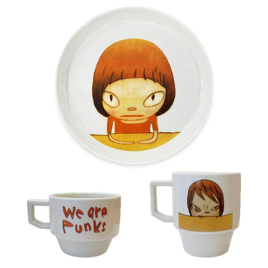 YOSHITOMO NARA - Star Exhibition Tableware Set of Three, 2020