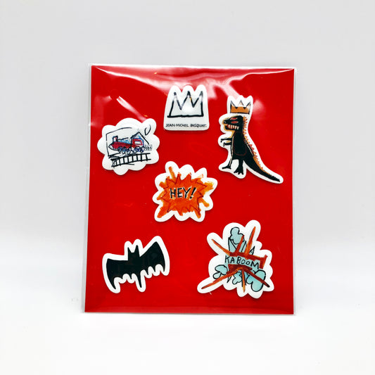 BASQUIAT - Sticker Set, 2019