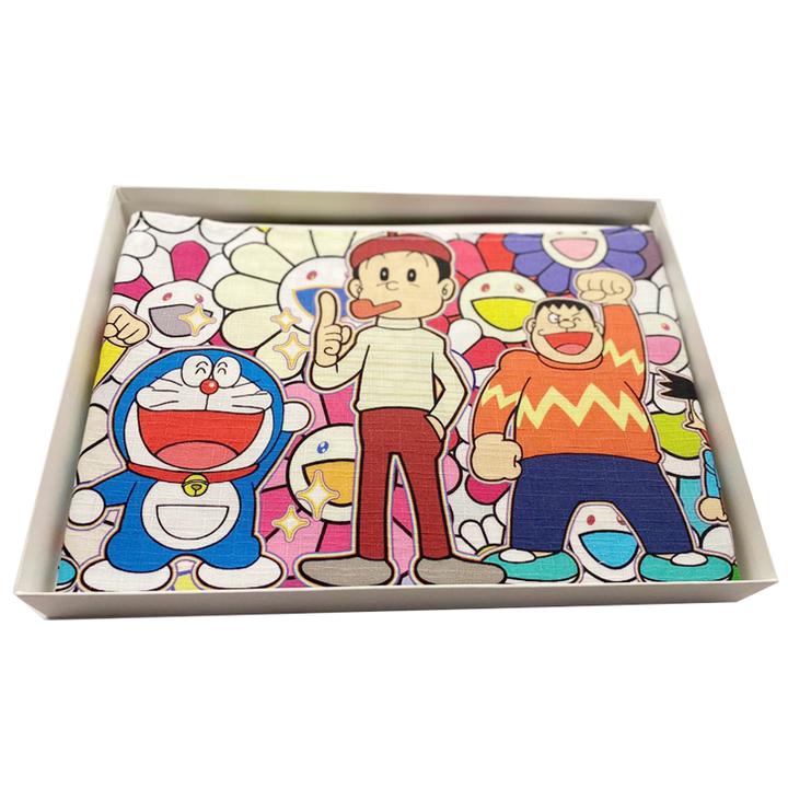 TAKASHI MURAKAMI x Doraemon Fabric Print (Tokyo Exclusive) (L Size), 2017