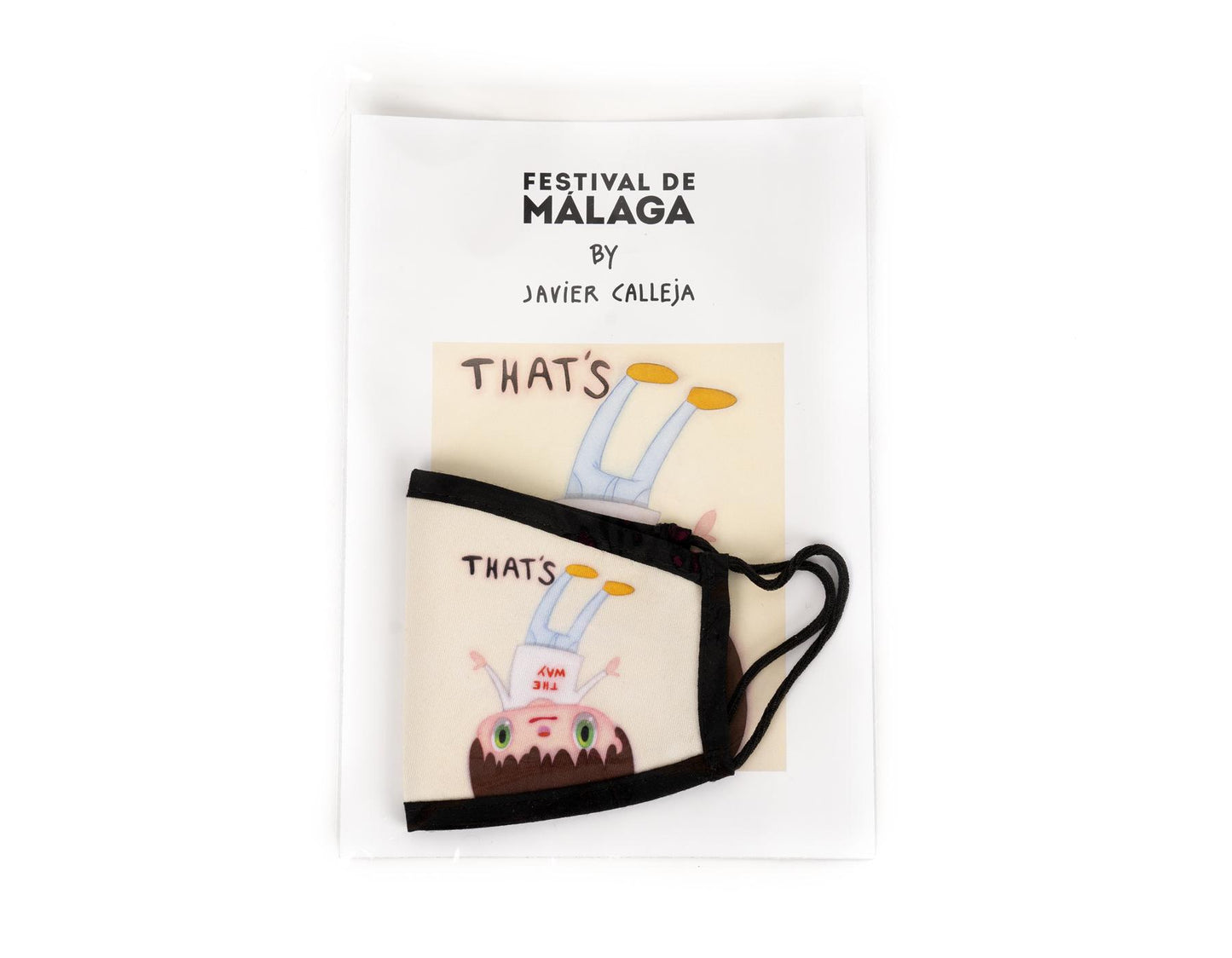 JAVIER CALLEJA - Reusable Children Face Mask "That's the way", 2020