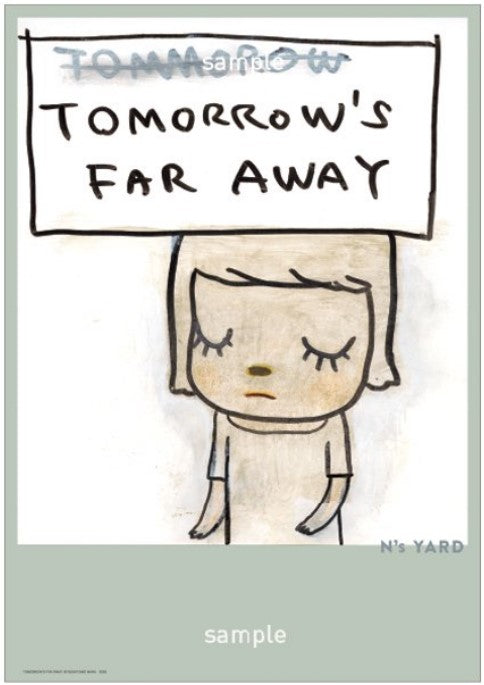 YOSHITOMO NARA - N's YARD Poster - Tomorrows Far Away (B3 Size)