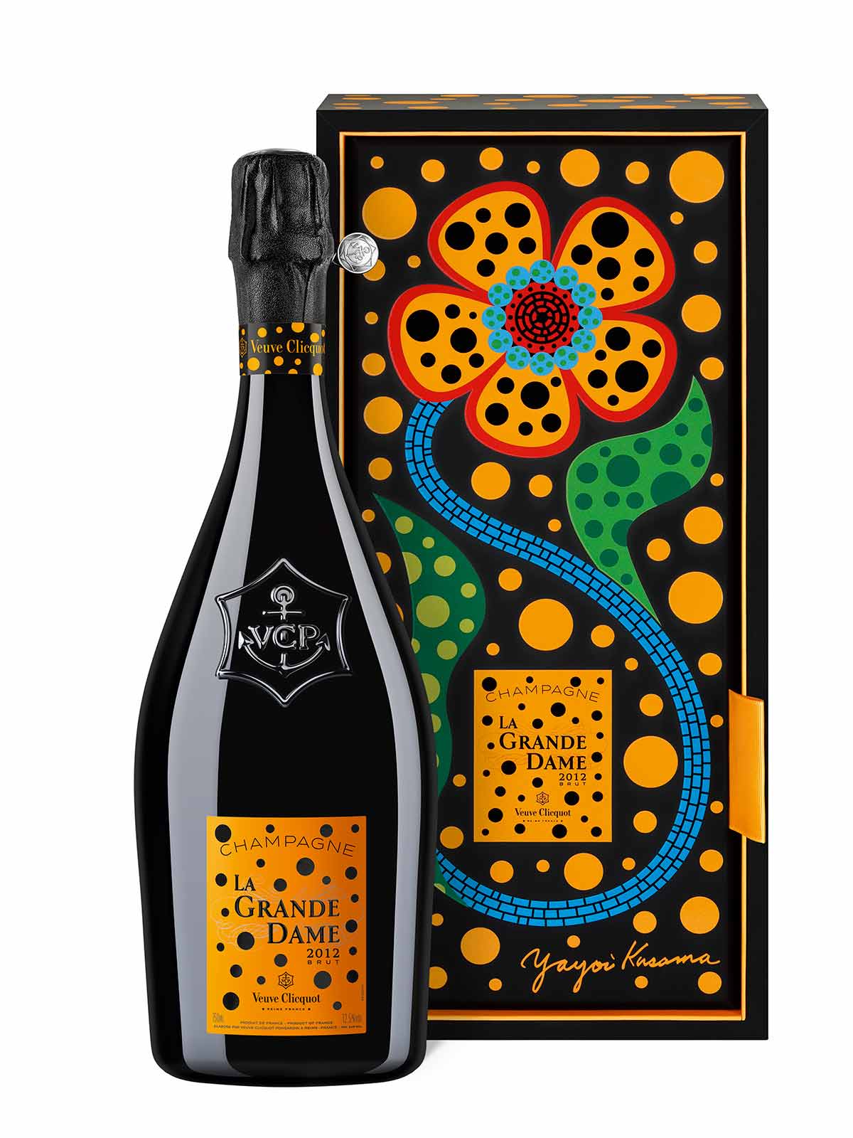 YAYOI KUSAMA - Veuve Clicquot La Grande Dame with Giftbox, 2012