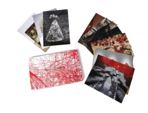 CHIHARU SHIOTA - "Shiota Chiharu: The Soul Trembles" Exhibition Postcard Boxset (12pcs)
