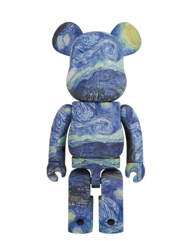 BE@RBRICK - VAN GOGH Starry Night Bearbrick (1000%), 2021