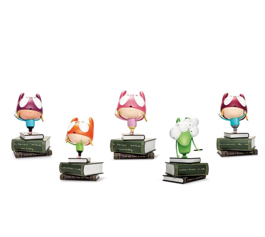 Edgar Plans - The Reading Hero (Set of Five), 2021