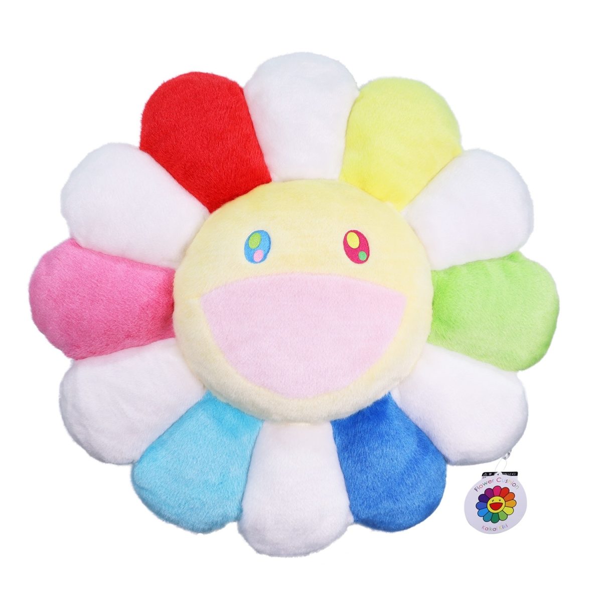 TAKASHI MURAKAMI - Flower Cushion 30 cm (Multicoloured), 2020