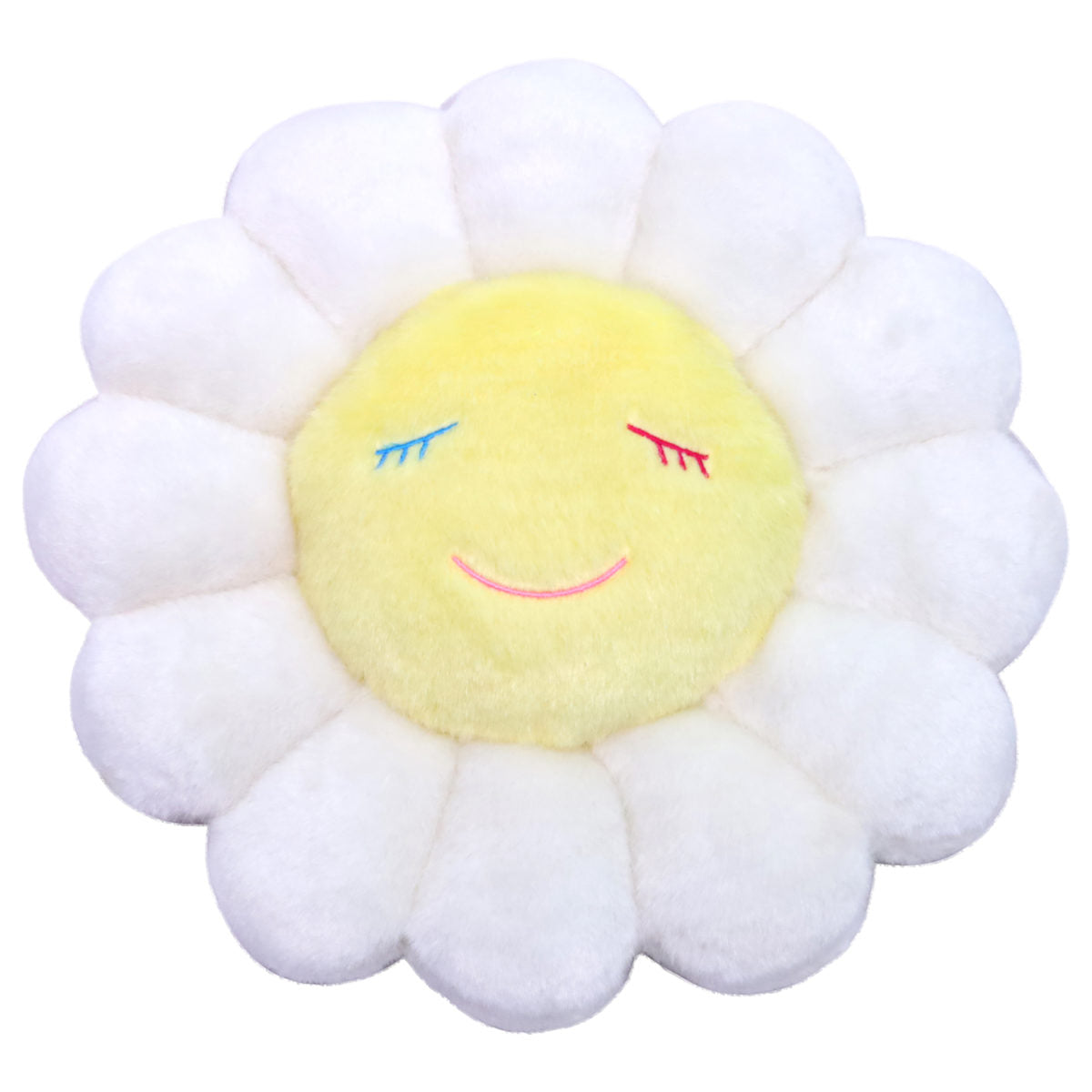 TAKASHI MURAKAMI - Flower Cushion 60 cm (White), 2020