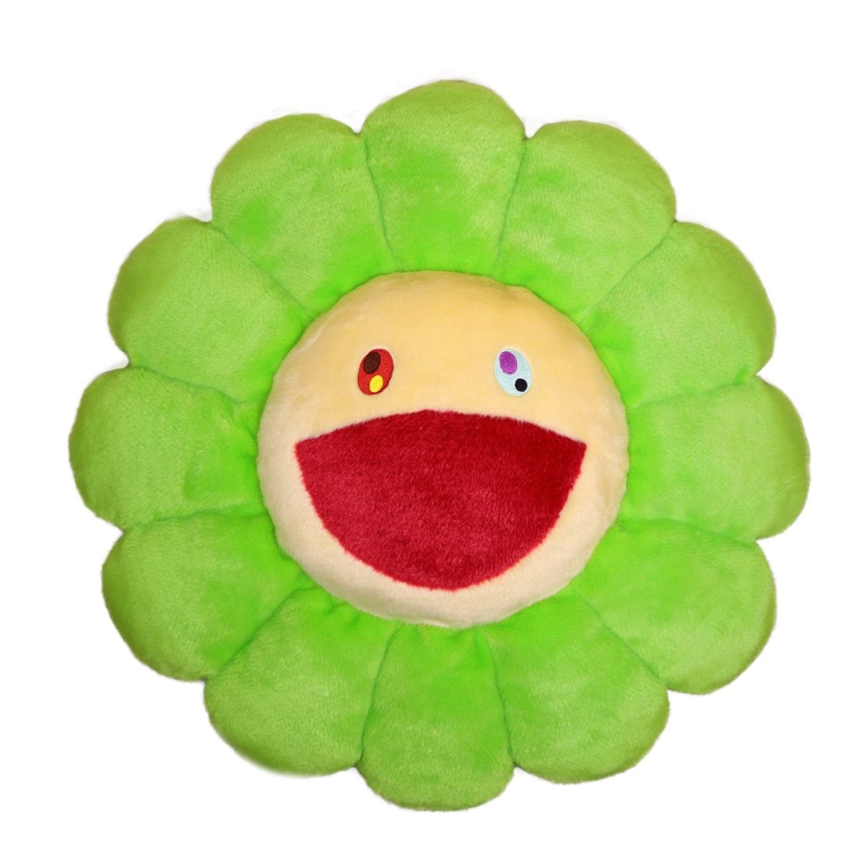 TAKASHI MURAKAMI - Flower Cushion 30 cm (Green), 2020