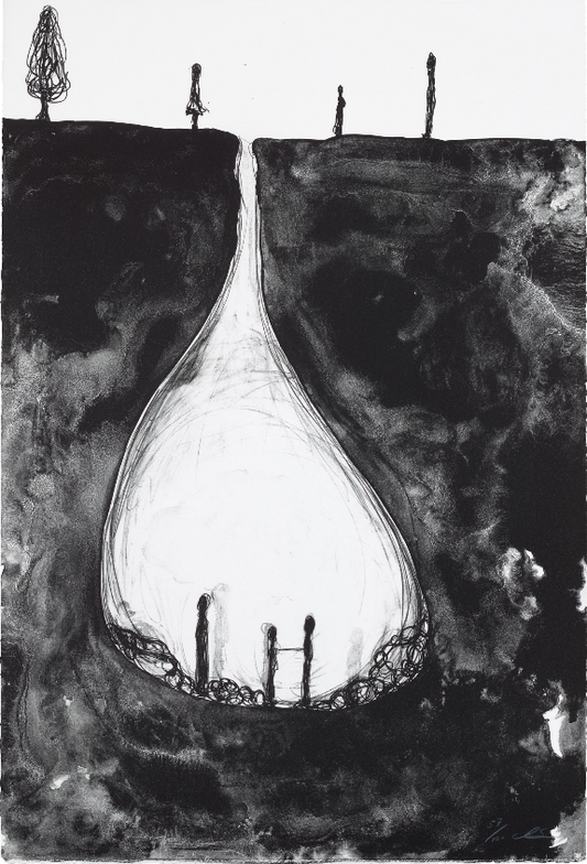 Chiharu Shiota-No Title (Signed), 2016, 100x67.7cm, 100 editions