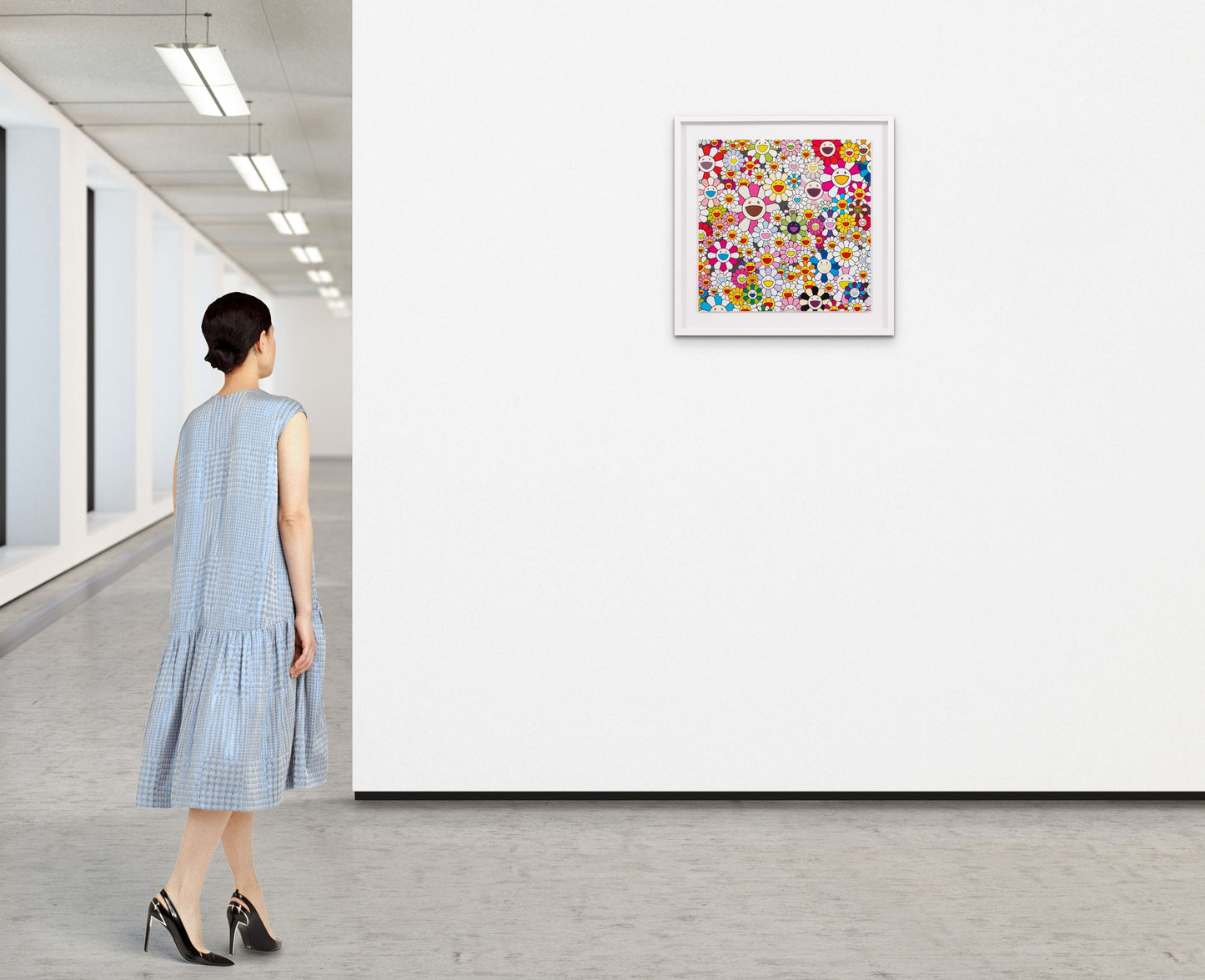 TAKASHI MURAKAMI - Flowers Blooming in This World and the Land of Nirvana No.2 (300 Edition, Signed and Framed), 2013