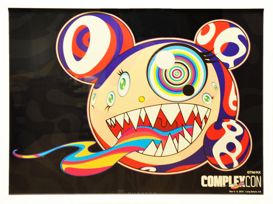 TAKASHI MURAKAMI x COMPLEXCON Mr. DOB Poster (Framed), 2016
