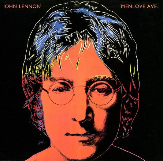 ANDY WARHOL - John Lennon Vinyl Record Art (Framed), 1986